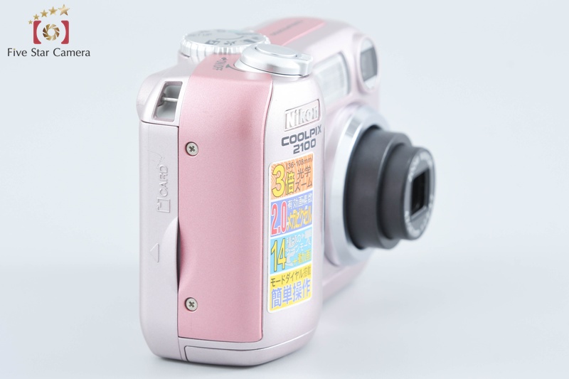 中古】Nikon ニコン COOLPIX 2100 ピンク コンパクトデジタル