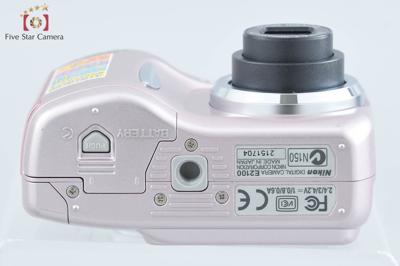 Nikon COOLPIX 2100 コンパクトデジタルカメラ ピンク 中古】Nikon ニコン COOLPIX 2100 ピンク コンパクトデジタル