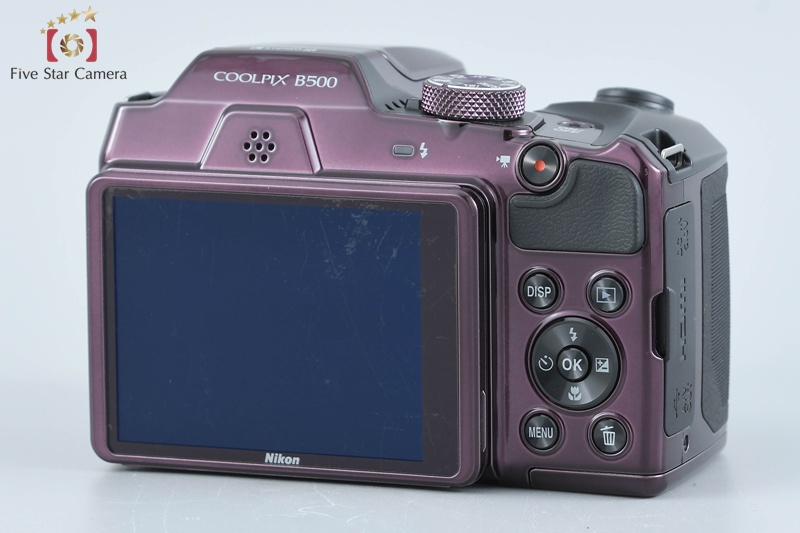 中古】Nikon ニコン COOLPIX B500 プラム コンパクトデジタル