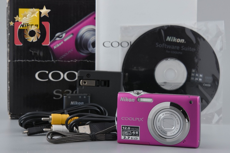 Nikon COOLPIX S3000 ピンク Nikon Coolpix S3000 Digital Compact – Retro Camera Shop