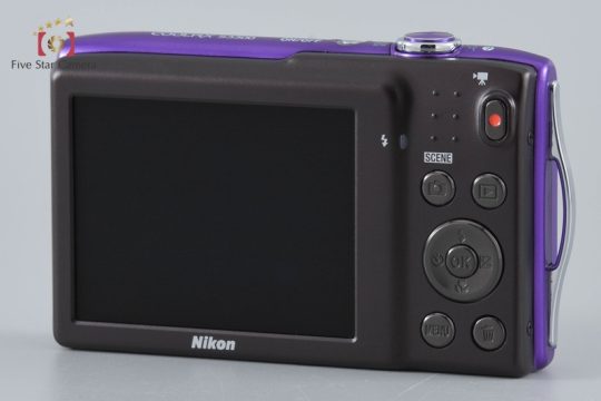 中古】Nikon ニコン COOLPIX S3300 ラベンダーパープル