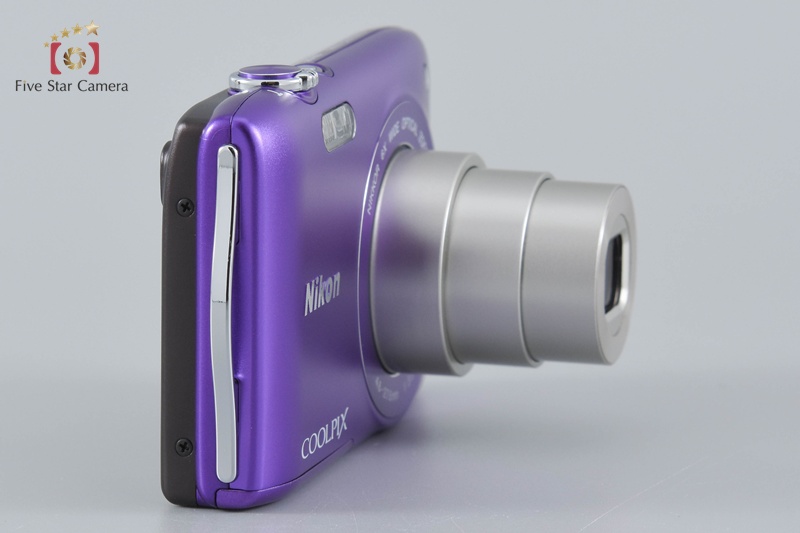 中古】Nikon ニコン COOLPIX S3300 ラベンダーパープル