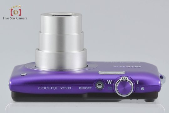 Nikon COOLPIX S3300 パープル コンパクトデジタルカメラ Amazon | Nikon デジタルカメラ COOLPIX (クールピクス) S3300