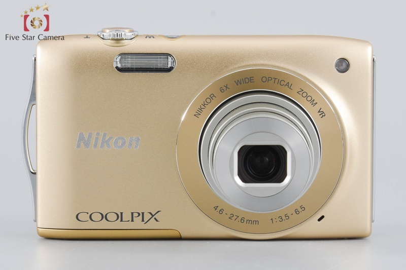 Nikon COOLPIX S3300 ゴールド Amazon | Nikon デジタルカメラ COOLPIX (クールピクス) S3300