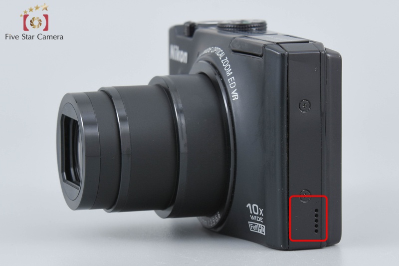 Nikon COOLPIX S8100 黒 コンパクトデジタルカメラ 充電器付き Nikon COOLPIX S8100 Black 充電器、箱付き 美品 Nikon COOLPIX
