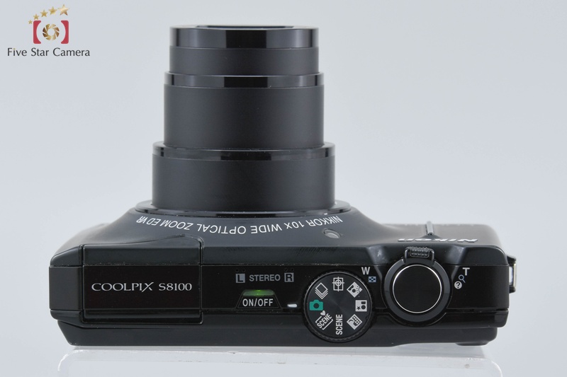 中古】Nikon ニコン COOLPIX S8100 ノーブルブラック コンパクト