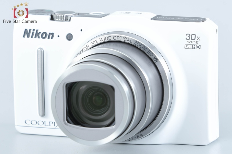 中古】Nikon ニコン COOLPIX S9700 エレガントホワイト