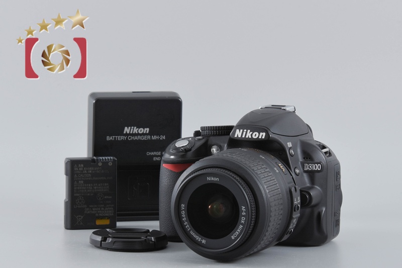 中古】Nikon ニコン D3100 18-55 VR レンズキット ブラック