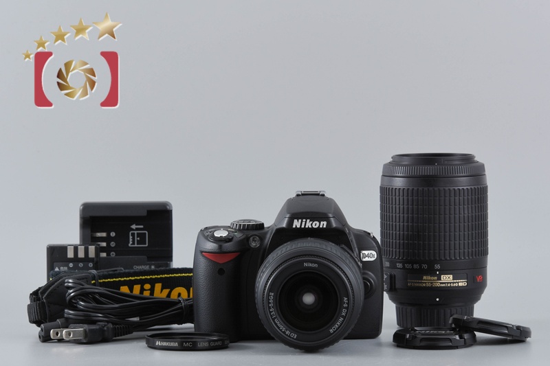 Nikon ニコン/デジタル一眼/D40X  ダブルズームキット/2013133/Bランク/78【中古】 ニコン デジタル一眼 Nikon D40x ダブルズームキット 中古 新品