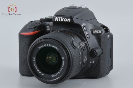 Nikon D5500 本体ボディ＋18−55mmズームレンズ（中古） 中古：B(並品)】ニコン D5500 ボディ ブラック | 2440950019482