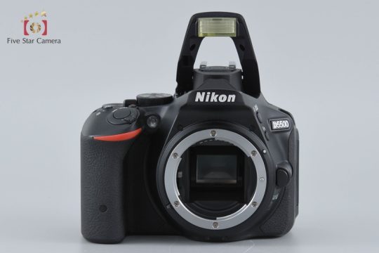 Nikon D5500 本体ボディ＋18−55mmズームレンズ（中古） 中古】Nikon ニコン D5500 ブラック 18-55mm VR II レンズキット