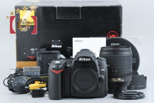 中古】Nikon ニコン D90 AF-S DX NIKKOR 18-105mm G VR レンズ