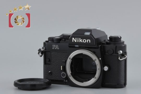 Nikon FA ボディ黒 ブラック 一眼レフ mf-16 データバック付 Nikon データバックMF-16 - 三葉堂寫眞機店オンラインストア
