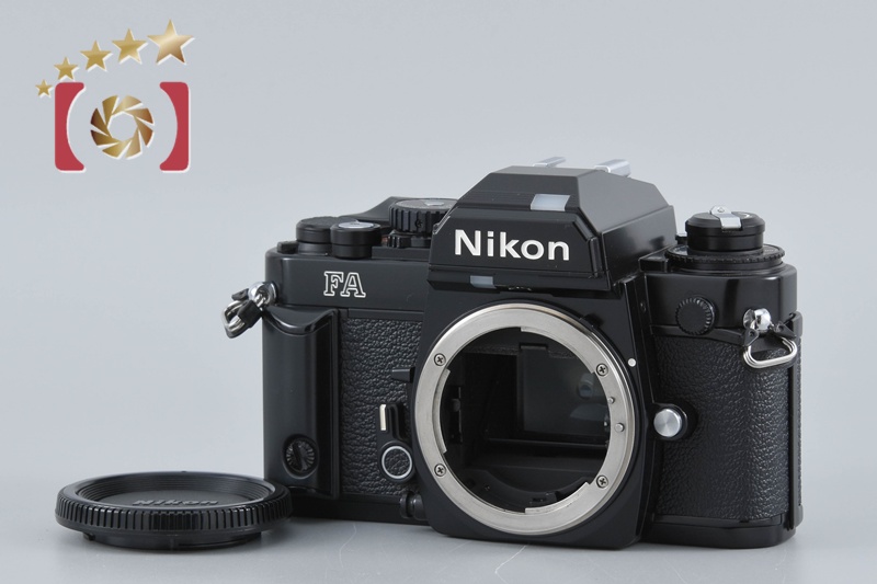 Nikon FA ボディ黒 ブラック 一眼レフ mf-16 データバック付 中古】Nikon ニコン FA ブラック + MF-16 データバック | 中古
