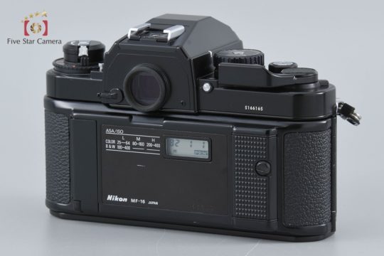Nikon FA ボディ黒 ブラック 一眼レフ mf-16 データバック付 Nikon FA ボディ黒 ブラック 一眼レフ mf-16 データバック付