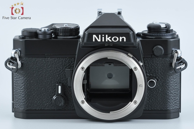動作品　Nikon FE ブラック　ズームレンズ付き 中古】Nikon ニコン FE ブラック フィルム一眼レフカメラ | 中古
