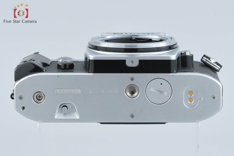 美品 NIKON FG シルバー　フィルムカメラ　モルト新品交換済 B822 Nikon - 美品 NIKON FG シルバー フィルムカメラ モルト新品交換