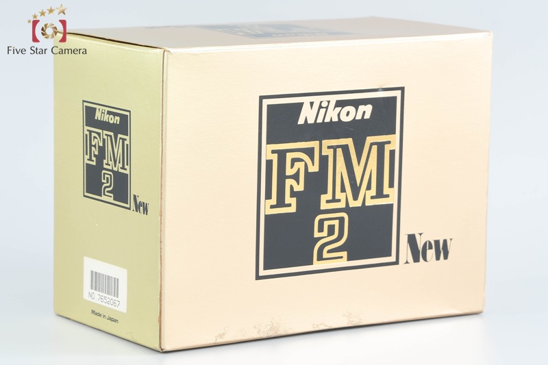 ニコン Nikon　New　FM2　ブラック　元箱、説明書付き ニコン Nikon New FM2 ブラック 元箱、説明書付き