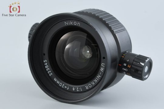 中古】Nikon ニコン UW-NIKKOR 20mm f/2.8 + 20mm用 水中光学