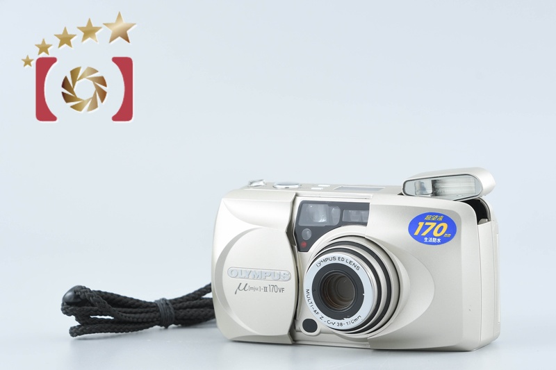 OLYMPUS コンパクトフィルムカメラ μ[mju:]-II ZOOM 170 中古】OLYMPUS オリンパス μ[mju:]-II ミューII 170 VF