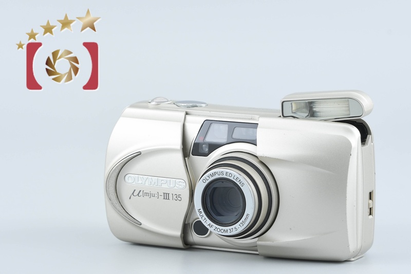 【動作確認ＯＫ】OLYMPUS μ-3 135 ミュー　mju μ（ミュー）シリーズ：μ（ミュー）-III 135：カメラ製品：カメラ