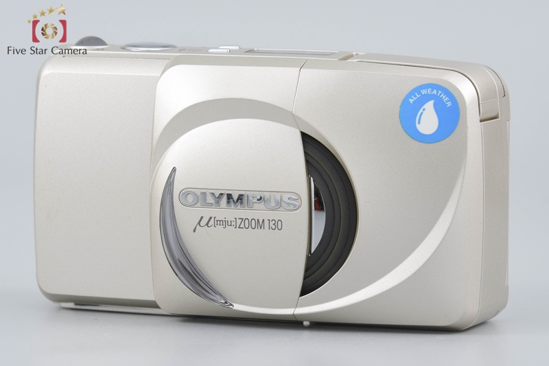 【良品】 OLYMPUS μ ZOOM 130 フィルムカメラ ミュー　動作品 完動品❀極美品【青が綺麗に写る❀】人気名機