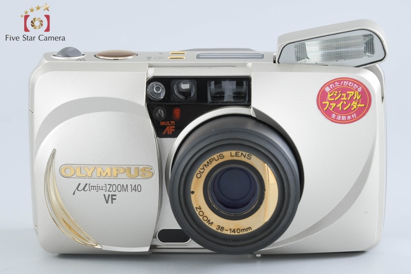 中古】OLYMPUS オリンパス μ[mju:] ZOOM 140 VF コンパクト