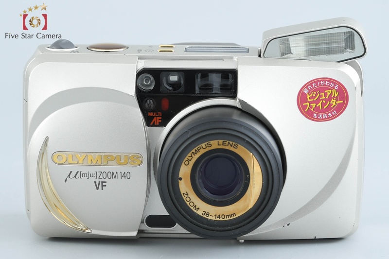 中古】OLYMPUS オリンパス μ[mju:] ZOOM 140 VF コンパクト