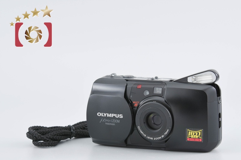 OLYMPUS μ[mju:]PANORAMA コンパクトフィルムカメラ 中古】OLYMPUS オリンパス μ[mju:] PANORAMA ミューパノラマ