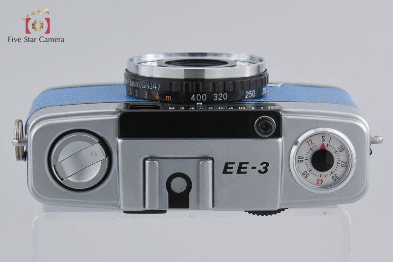 中古】OLYMPUS オリンパス PEN EE-3 ブルー コンパクトフィルム
