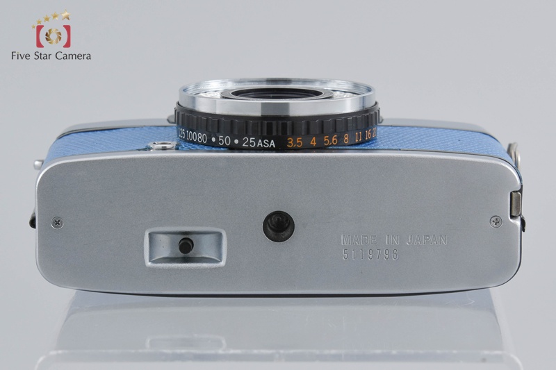 OLYMPUS PEN EE-3 青色 トイカメラ 中古】OLYMPUS オリンパス PEN EE-3 ブラウン コンパクト
