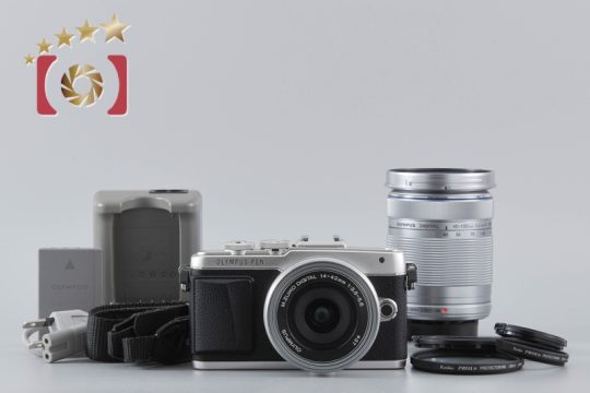 中古】OLYMPUS オリンパス PEN Lite E-PL7 EZ ダブルズーム