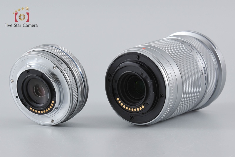 OLYMPUS - ★新品同様★OLYMPUS PEN Lite E-PL7 ダブルズーム シルバー OLYMPUS PEN Lite E-PL7 EZダブルズームキット [シルバー]の製品