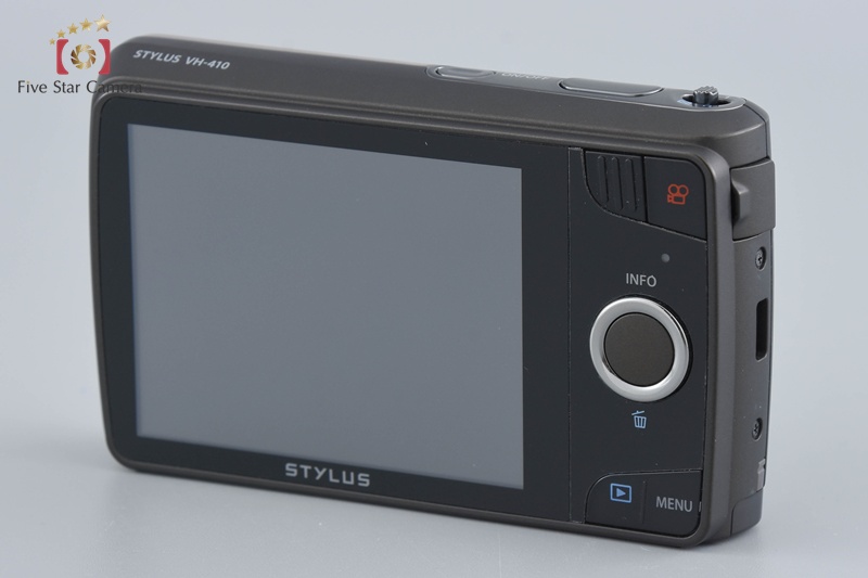 中古】OLYMPUS オリンパス STYLUS VH-410 シルバー コンパクト