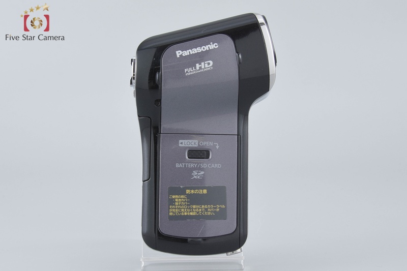 パナソニック 防水デジタルムービーカメラHX-WA10 サンターンブラック 概要 デジタルムービーカメラ HX-WA10 | デジタルビデオカメラ