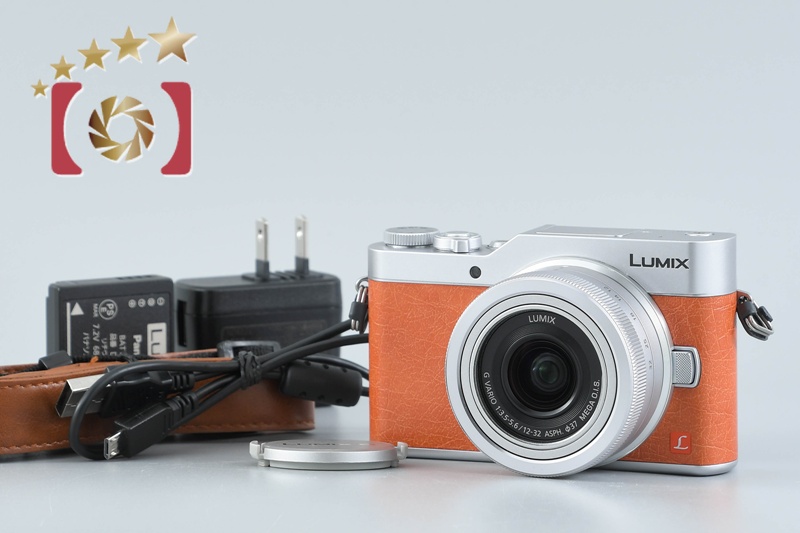 中古】Panasonic パナソニック LUMIX DC-GF9 オレンジ + G VARIO