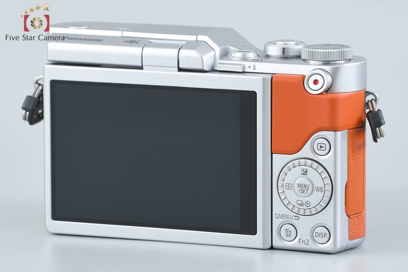 中古】Panasonic パナソニック LUMIX DC-GF9 オレンジ + G VARIO