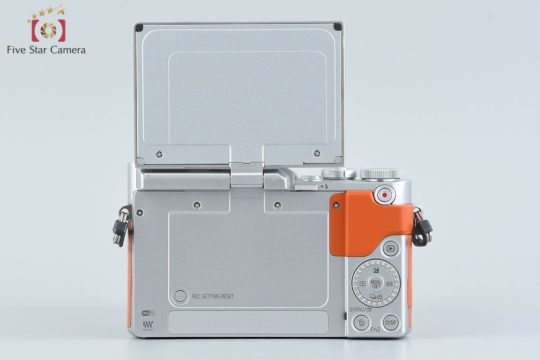 中古】Panasonic パナソニック LUMIX DC-GF9 オレンジ + G VARIO