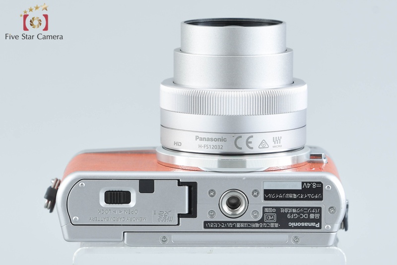 中古】Panasonic パナソニック LUMIX DC-GF9 オレンジ + G VARIO