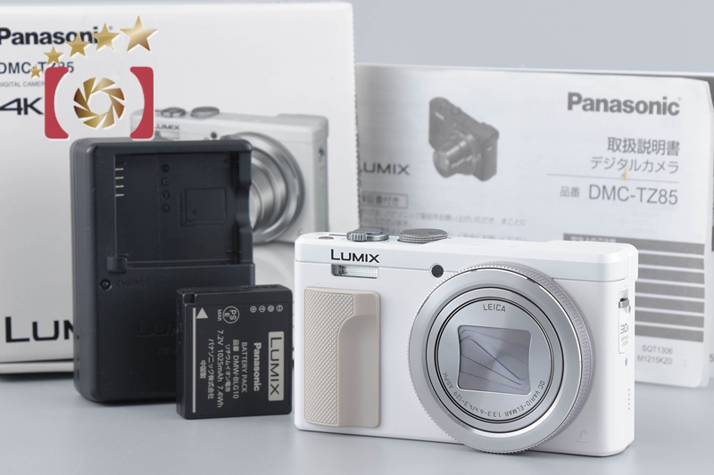 中古】Panasonic パナソニック LUMIX DMC-TZ85 ホワイト