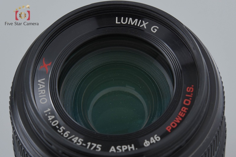 Panasonic - 【中古】(パナソニック) Panasonic LUMIX G X VARIO PZ 45-175/4.0-5.6 ASPH./ POWER O.I.S Panasonic Lumix G X Vario PZ 45-175mm f/4-5.6 ASPH. H-PS45175K