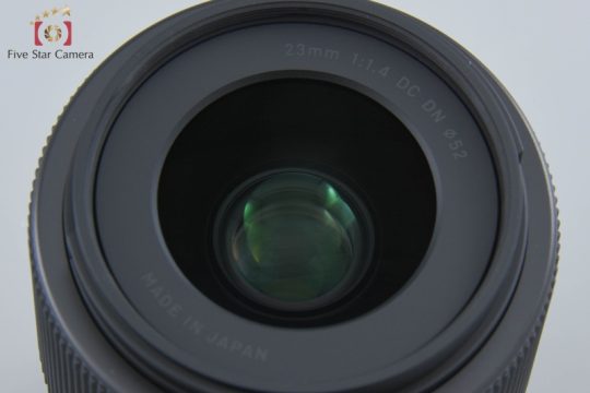 SIGMA - 【中古】(シグマ) SIGMA CONTEMPORARY 23/1.4 DC DN ソニーE用 中古】SIGMA シグマ 23mm f/1.4 DC DN Contemporary ソニーE