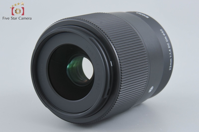 SIGMA - 【中古】(シグマ) SIGMA CONTEMPORARY 23/1.4 DC DN ソニーE用 中古】(シグマ) SIGMA CONTEMPORARY 23/1.4 DC DN ソニーE用