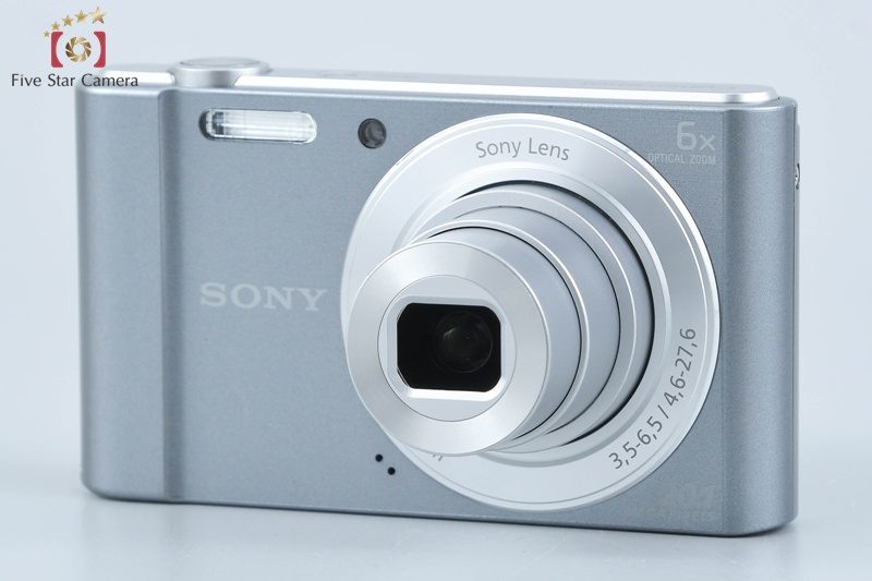 HF89【未使用品】SONY デジタルカメラ　DSC-W810 Sony Cyber Shot DSC W810 Silver Compact Digital Camera 20MP