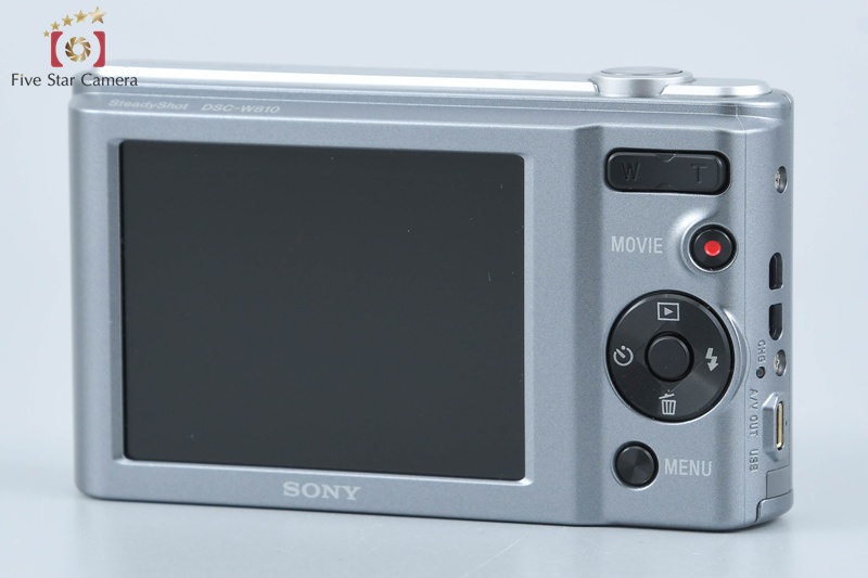 中古】SONY ソニー Cyber-shot DSC-W810 シルバー デジタル