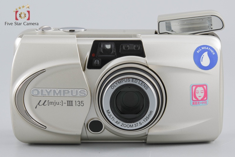 OLYMPUS μ mju-III 135 コンパクトフィルムカメラ オリンパス 【中古】OLYMPUS μ[mju:]-III ミューIII 135