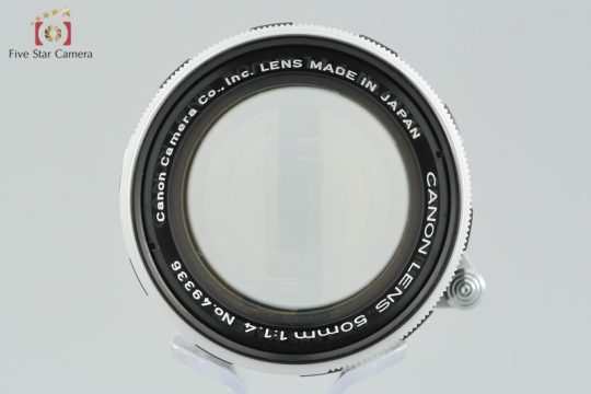 Canon キヤノン 50㎜ f/1.4 L39 ライカ スクリュー マウント 中古】Canon キヤノン 50mm f/1.4 L39 ライカスクリューマウント