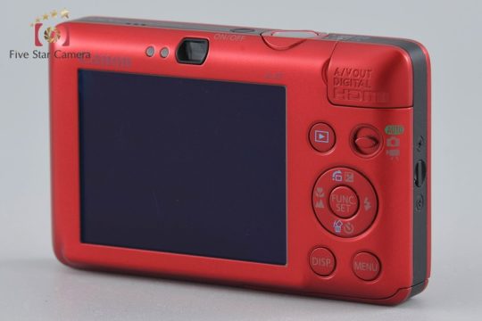 中古】Canon キヤノン IXY Digital 210 IS レッド コンパクトデジタル
