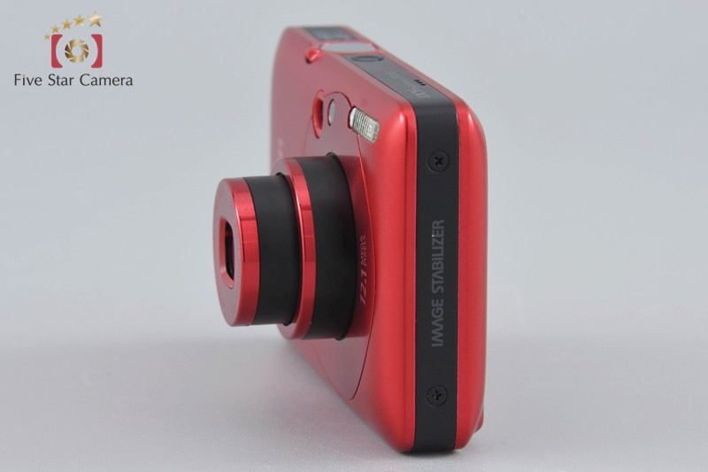 中古】Canon キヤノン IXY Digital 210 IS レッド コンパクトデジタル