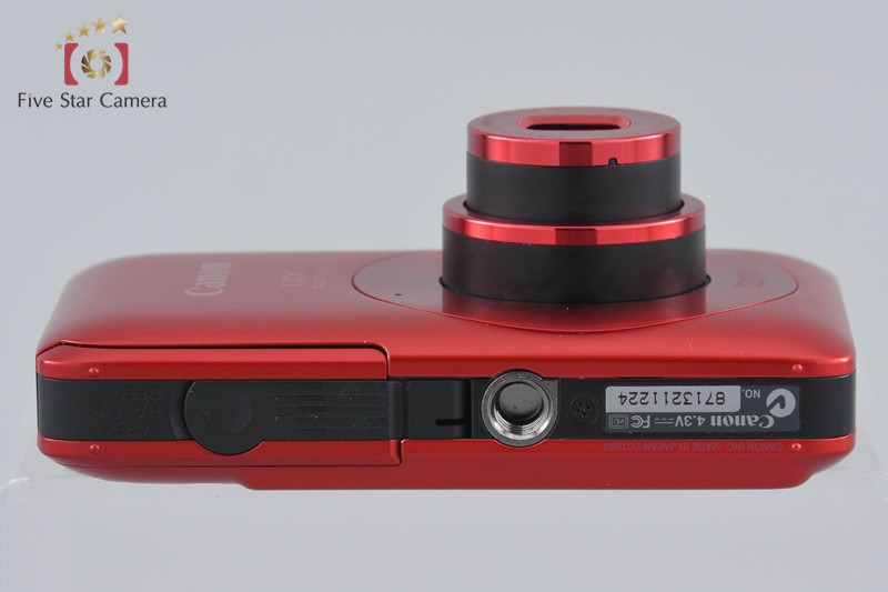 中古】Canon キヤノン IXY Digital 210 IS レッド コンパクトデジタル